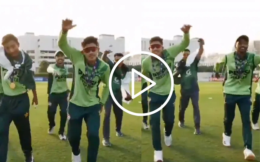 Dhurandhar fever grips Pakistan Under 19 after beating India, viral dance recreated